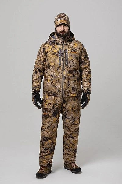 Костюм Remington 3 в 1 Blizzard Fit Yellow Waterfowl — для охоты зимой Remington 3 в 1 Blizzard Fit Yellow Waterfowl Honeycombs