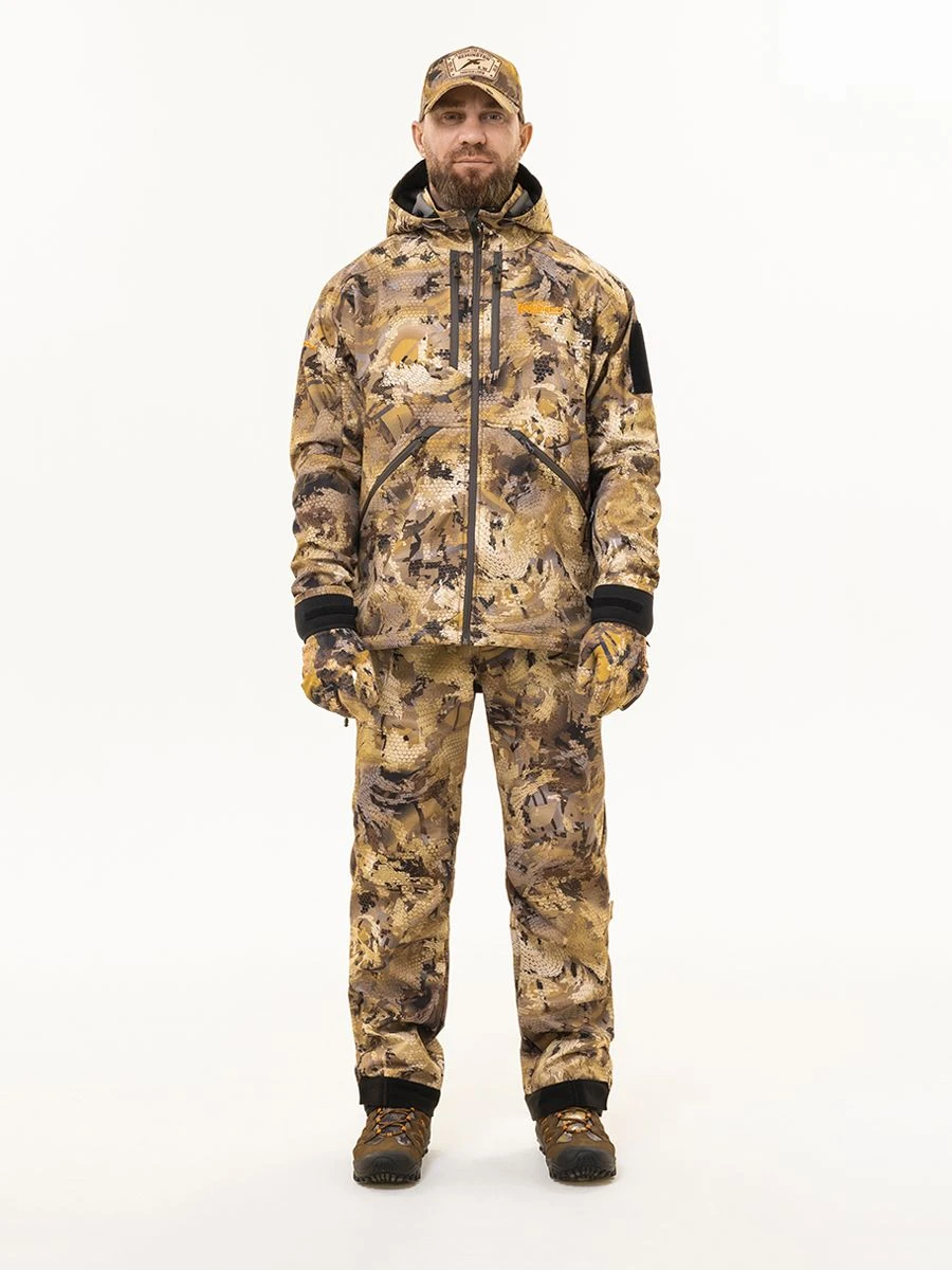 Костюм для охоты Remington Himalayan Yellow Waterfowl с мембраной Climatic Pro Remington Himalayan Yellow Waterfowl Honeycombs