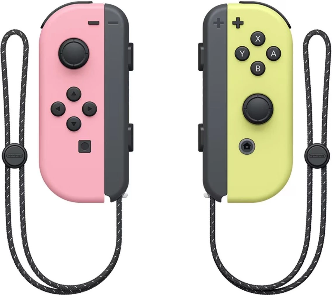 Набор 2 Контроллера Joy-Con (Paste Pink/Paste Yellow) для Nintendo Switch