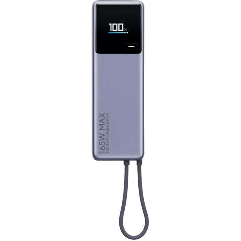 Внешний аккумулятор Xiaomi 165W Power Bank 10000mAh со встроенным кабелем
