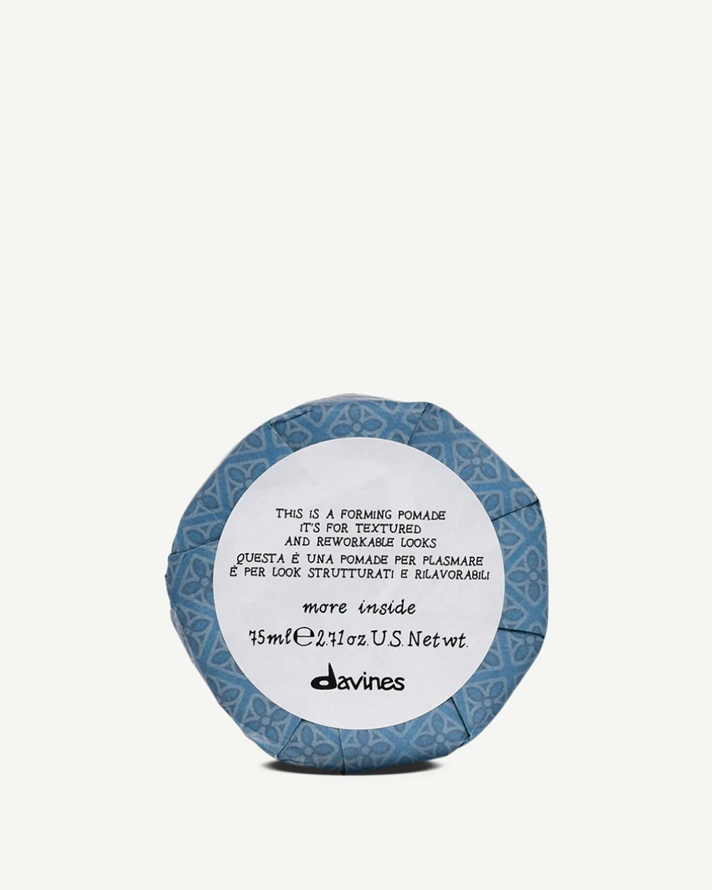 More Inside This Is A Forming Pomade - Моделирующая помада для текстурных и пластичных образов , объем 75 мл