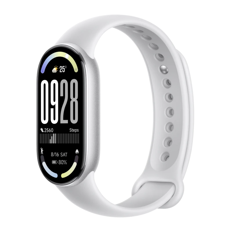 Фитнес-браслет Xiaomi Smart Band 10 (Серебристый)