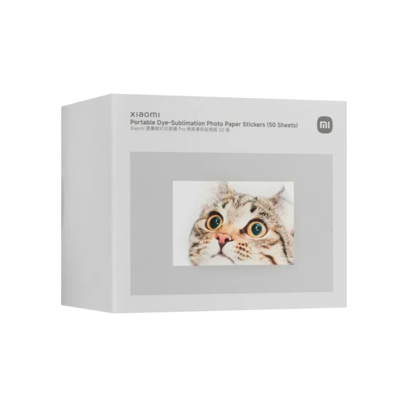 Фотобумага Xiaomi Portable Dye-Sublimation Photo Paper Stickers (50 листов)