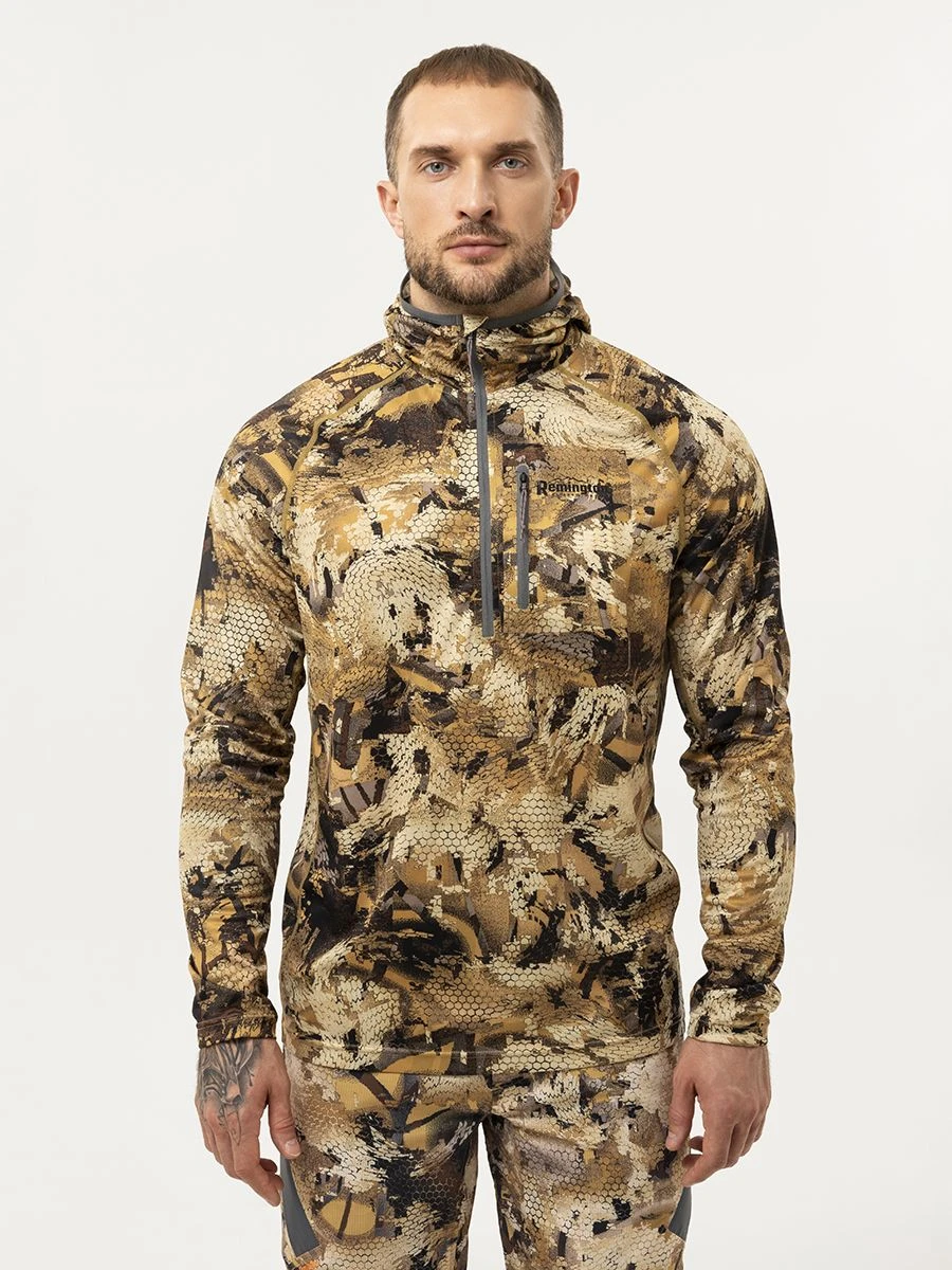 Лонгслив Remington Foliage Yellow Waterfowl — защита от комаров и UPF Remington Foliage Anti-mosquito Yellow Waterfowl Honeycombs