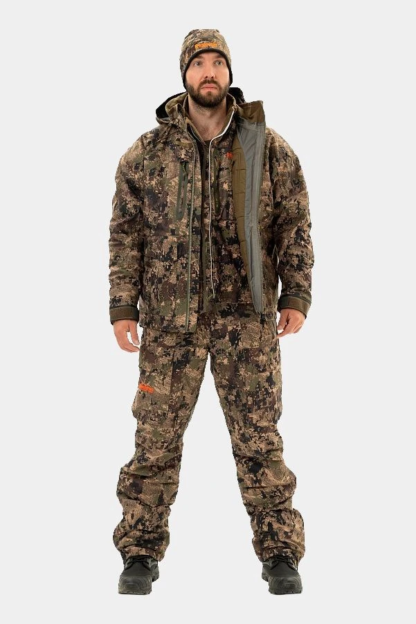 Зимний костюм для охоты Remington 3 в 1 Blizzard Green Forest до -30°C