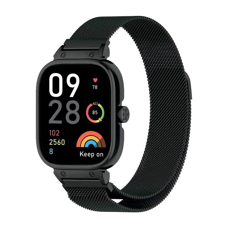 Сменный ремешок Red Line для Redmi Watch 4 металлический, миланcкая петля