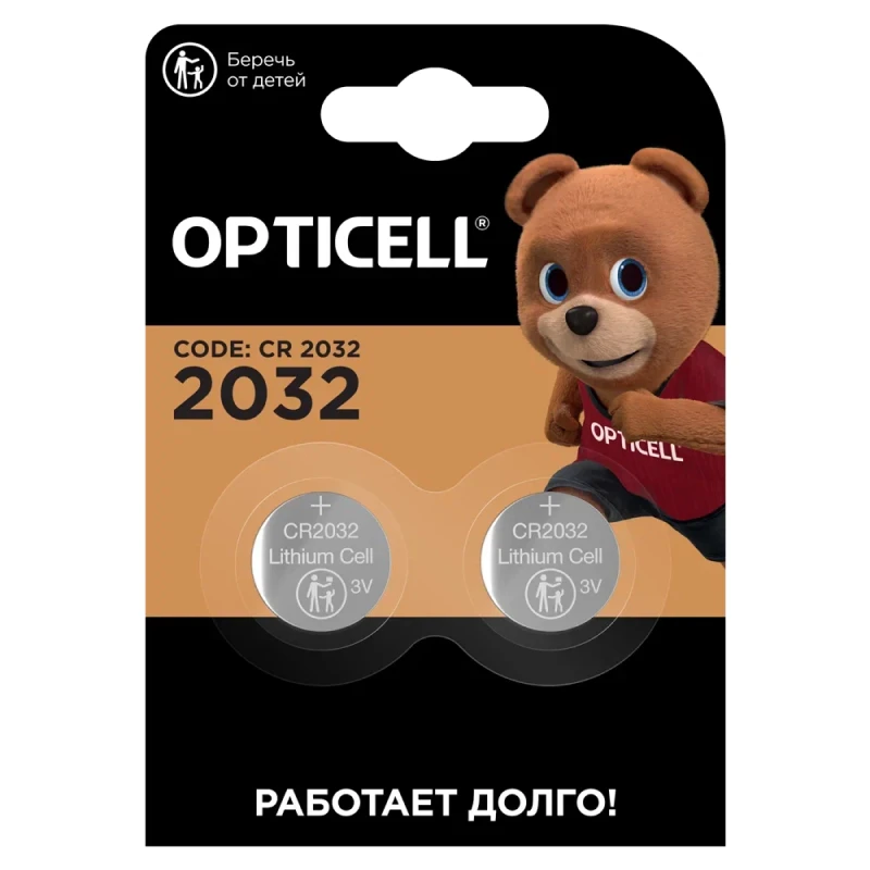 Батарейки Opticell Батарейка 2032 2шт