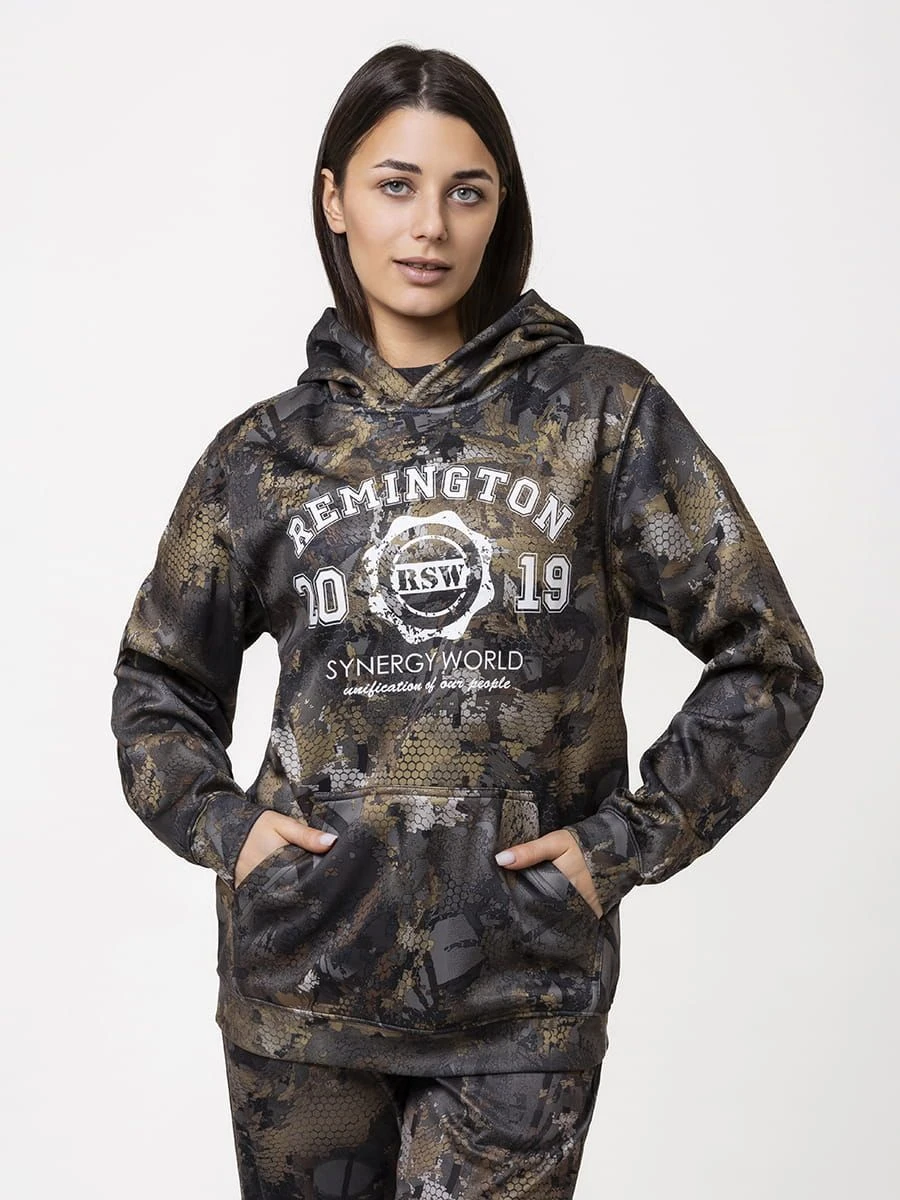 Худи Remington Pathfinder Unisex Women and Children Timber — с утеплителем, для туризма и города