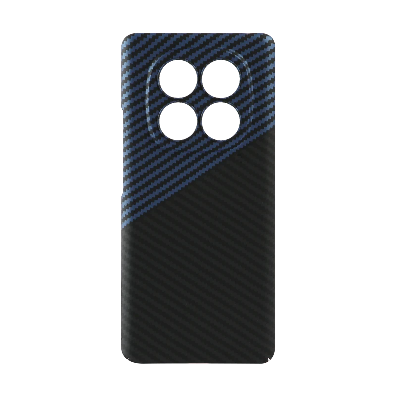 Чехол Barn&Hollis для Redmi Note 14 Pro Carbon Style черно-синий