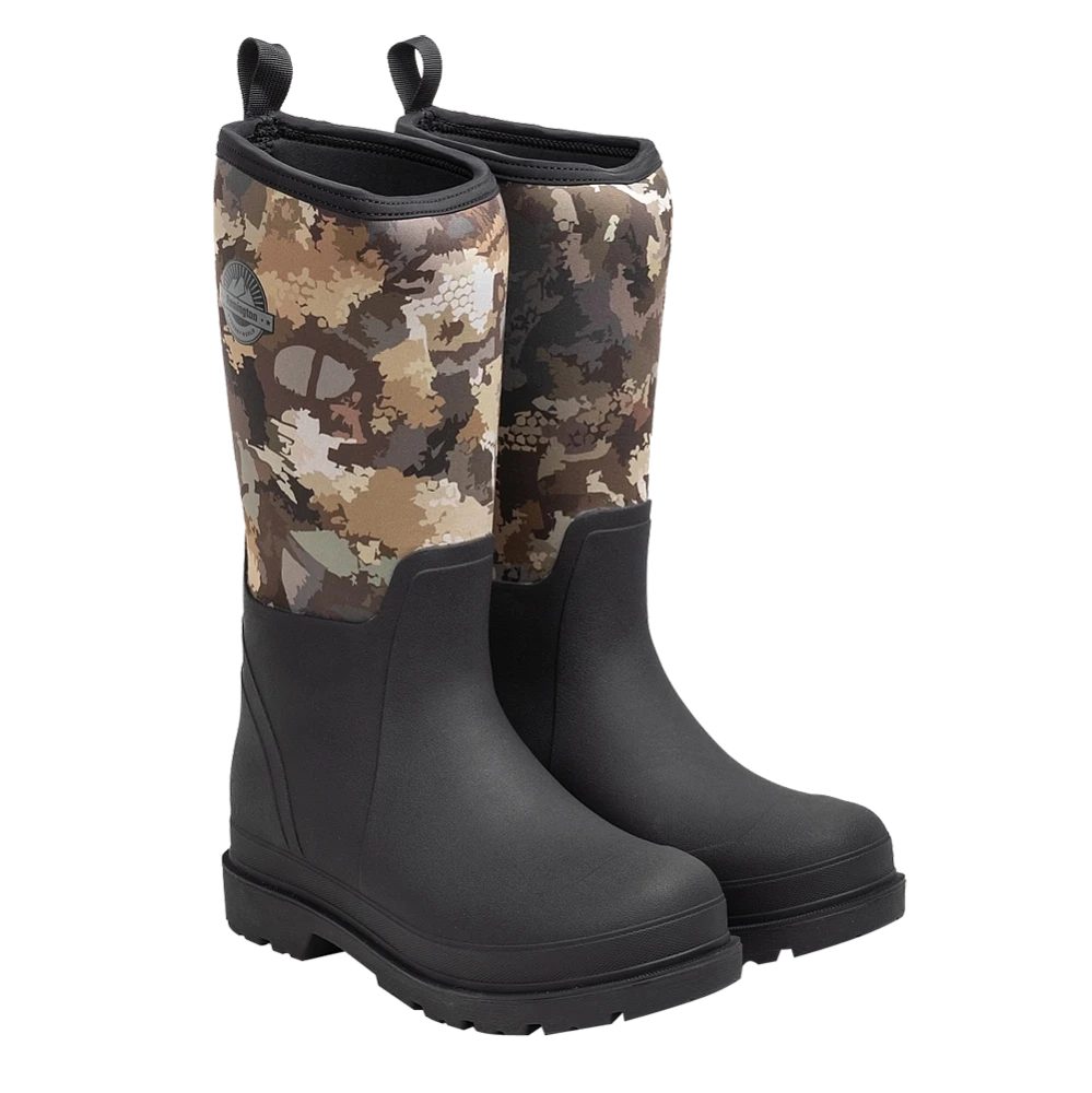 Сапоги Remington Rubber Boots Camo Timber — резина и неопрен, до -20 °C, Green Forest