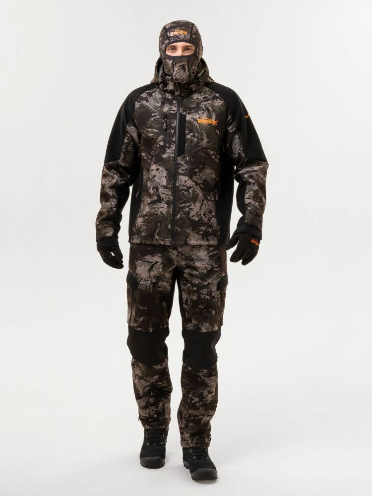 Костюм Remington XM Elite Improved Black Camo с мембраной Climatic Pro